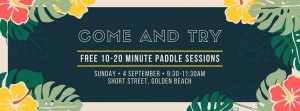 Come and Try Outrigger Caloundra September 2016